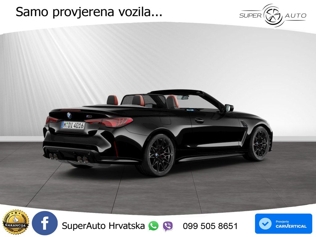BMW M4 Convertible Competition 3.0 (530 KS) xDrive Steptronic LED+GR SJED+ACC