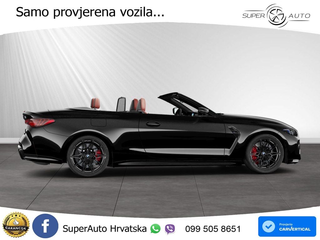 BMW M4 Convertible Competition 3.0 (530 KS) xDrive Steptronic LED+GR SJED+ACC