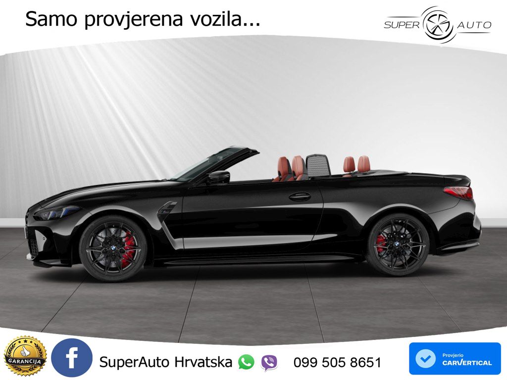 BMW M4 Convertible Competition 3.0 (530 KS) xDrive Steptronic LED+GR SJED+ACC
