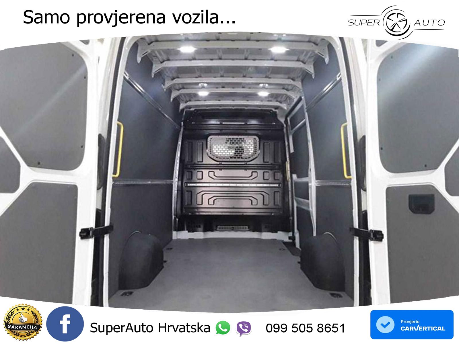 Volkswagen Crafter Kasten 35 L3H3 NAV AHK oh.Schäden 5J.Gar 177 KS