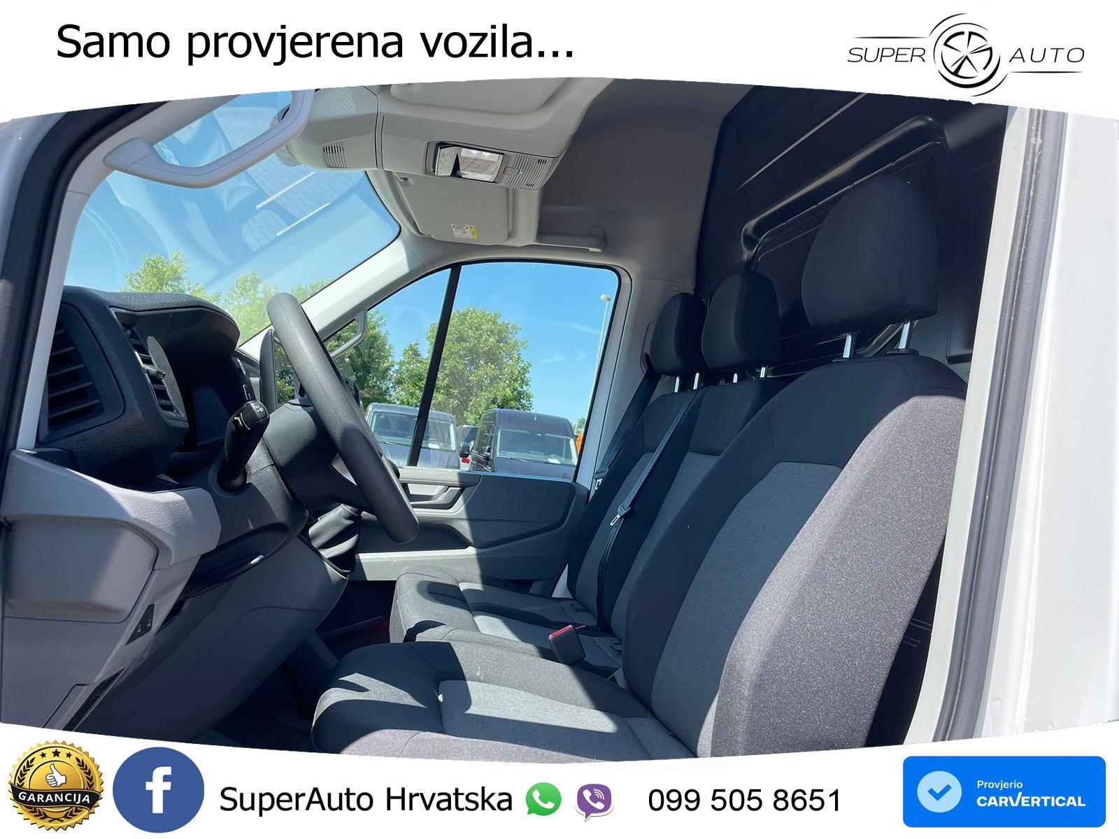 Volkswagen Crafter Kasten 35 L3H3 NAV AHK oh.Schäden 5J.Gar 177 KS