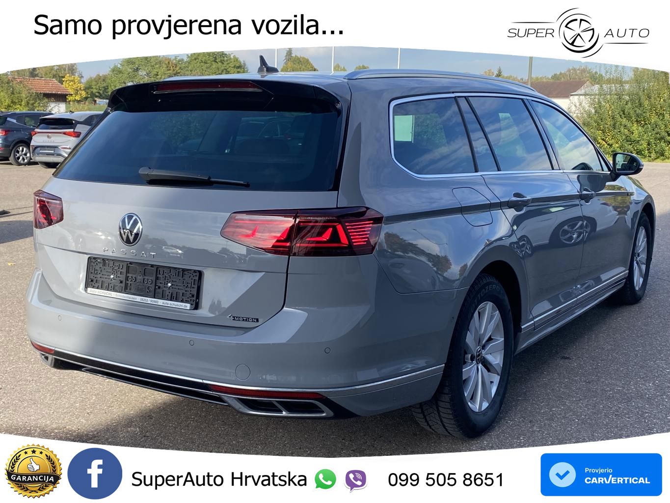 Volkswagen Passat Variant 2.0 TDI (200 KS) 4MOTION DSG R-Line LED+GR SJED+ACC