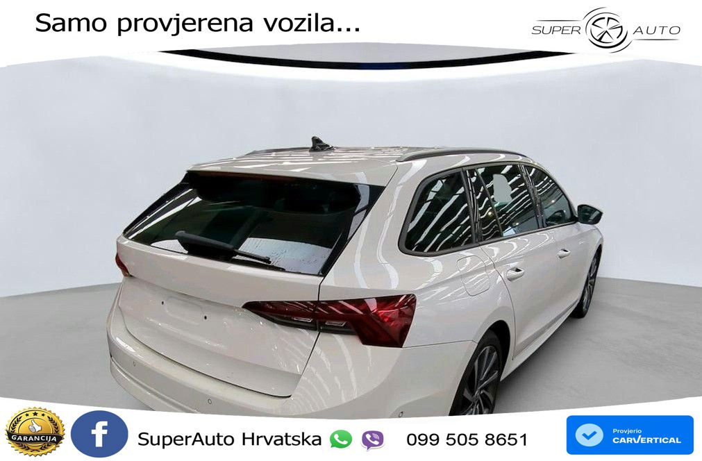 Škoda Octavia Combi 2.0 TDI (150 KS) DSG LED+GR SJED+ACC