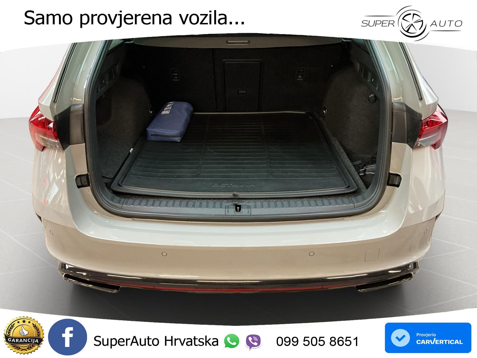Škoda Octavia Combi RS 2.0 TSI (265 KS) DSG