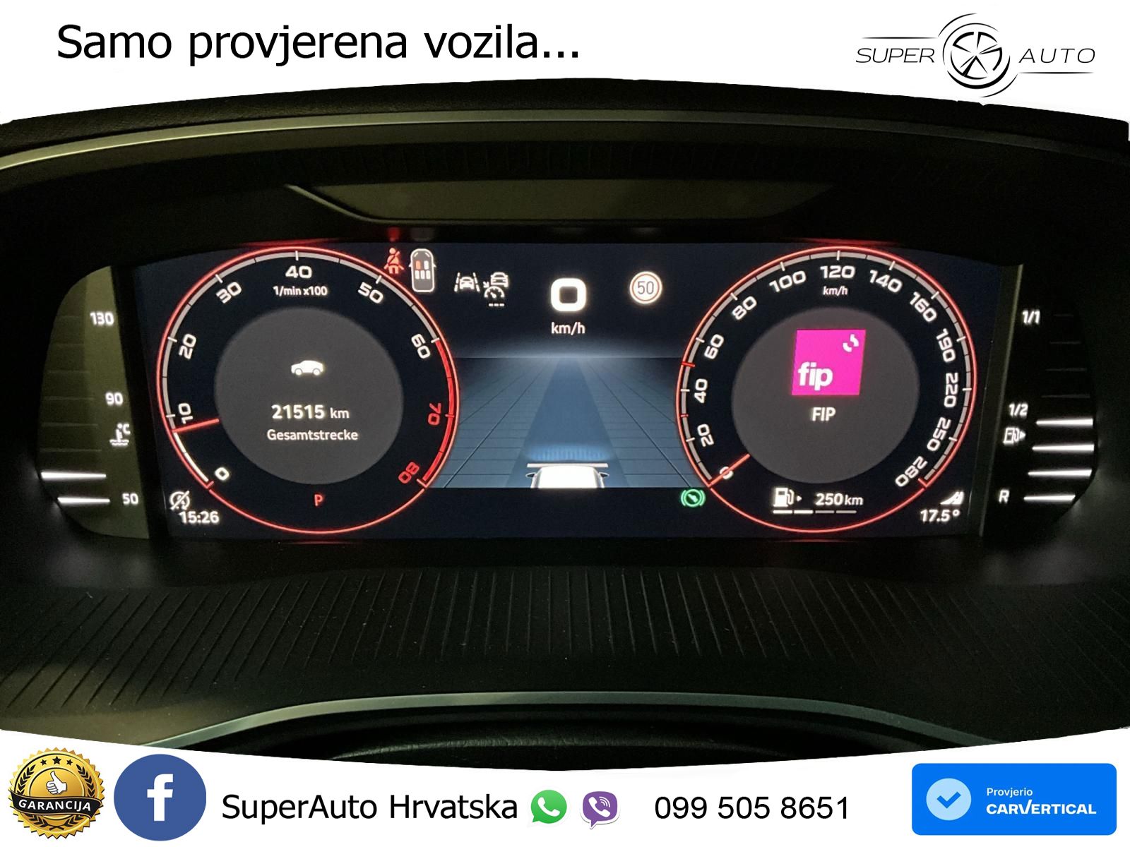 Škoda Octavia Combi RS 2.0 TSI (265 KS) DSG