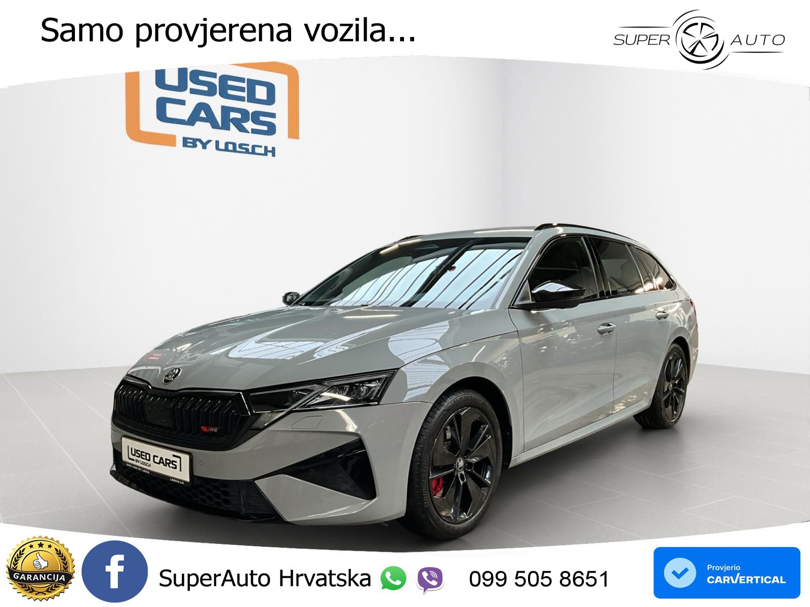 Škoda Octavia Combi RS 2.0 TSI (265 KS) DSG