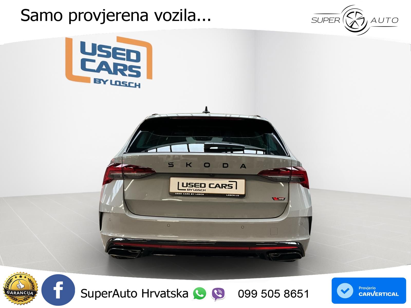 Škoda Octavia Combi RS 2.0 TSI (265 KS) DSG