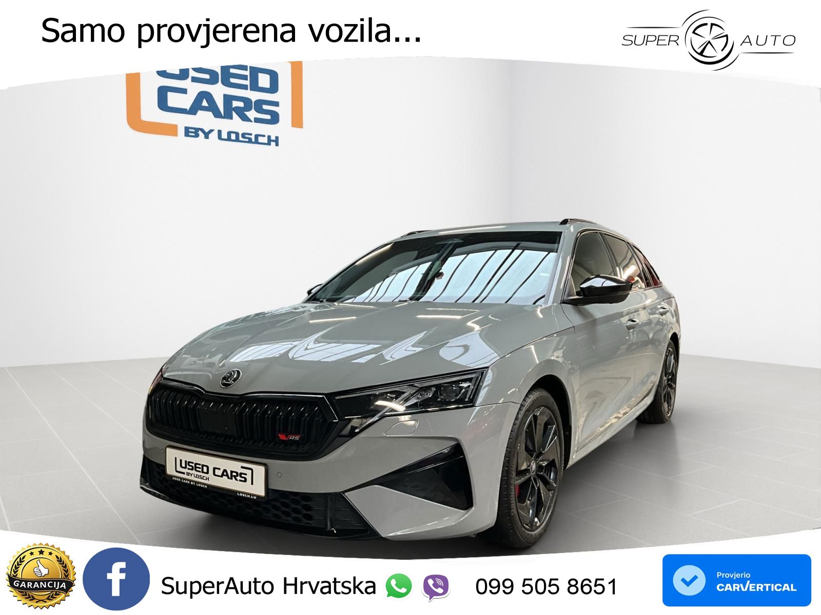 Škoda Octavia Combi RS 2.0 TSI (265 KS) DSG