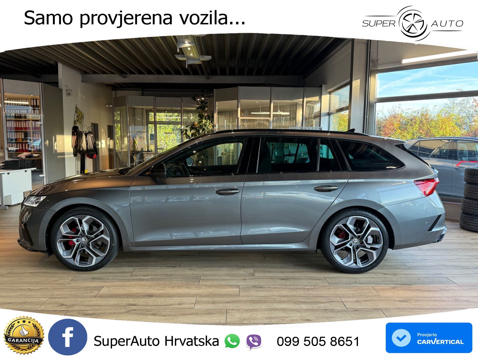 Škoda Octavia Combi RS 2.0 TDI (200 KS) DSG LED+GR SJED+ACC