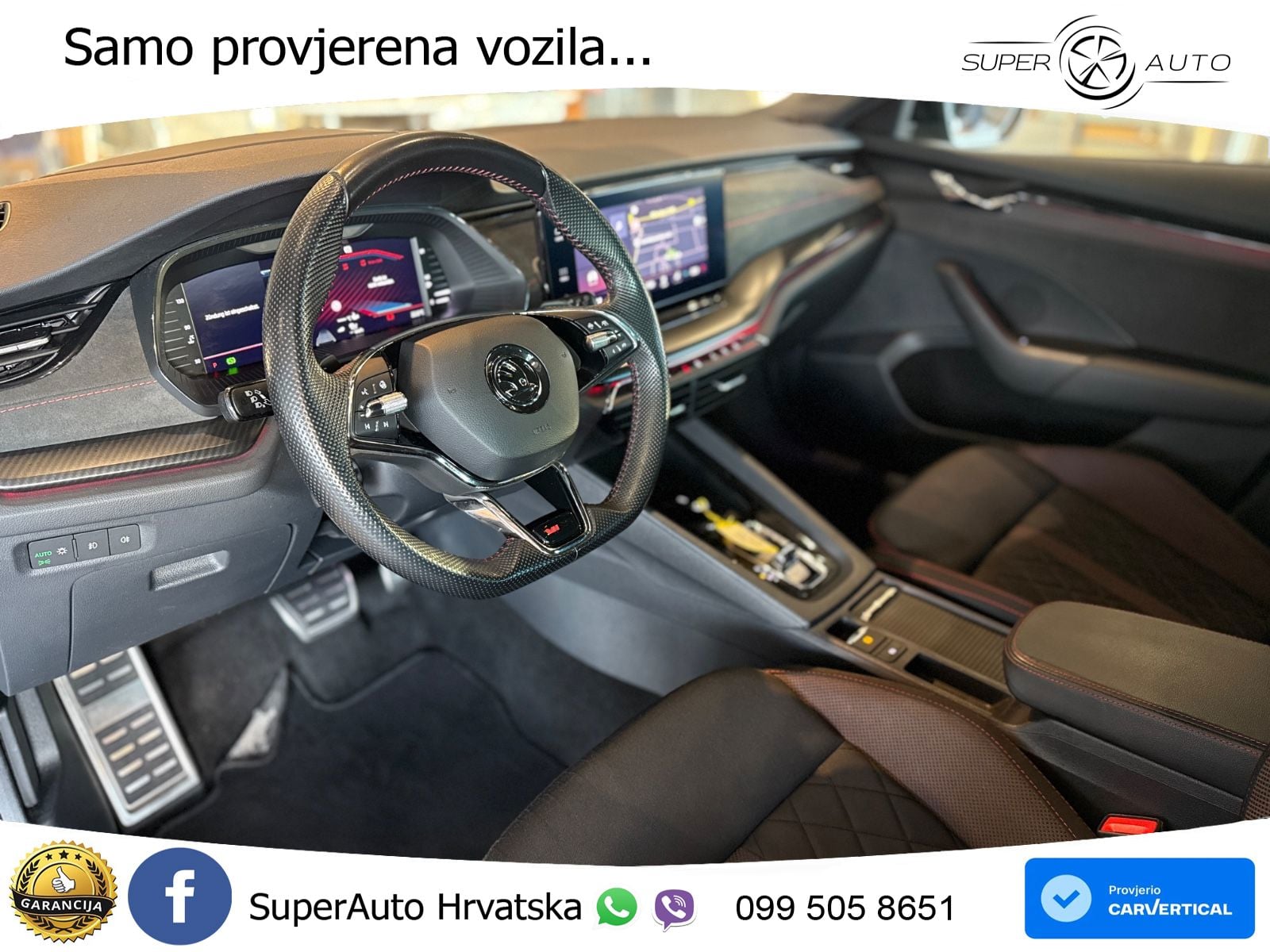 Škoda Octavia Combi RS 2.0 TDI (200 KS) DSG LED+GR SJED+ACC