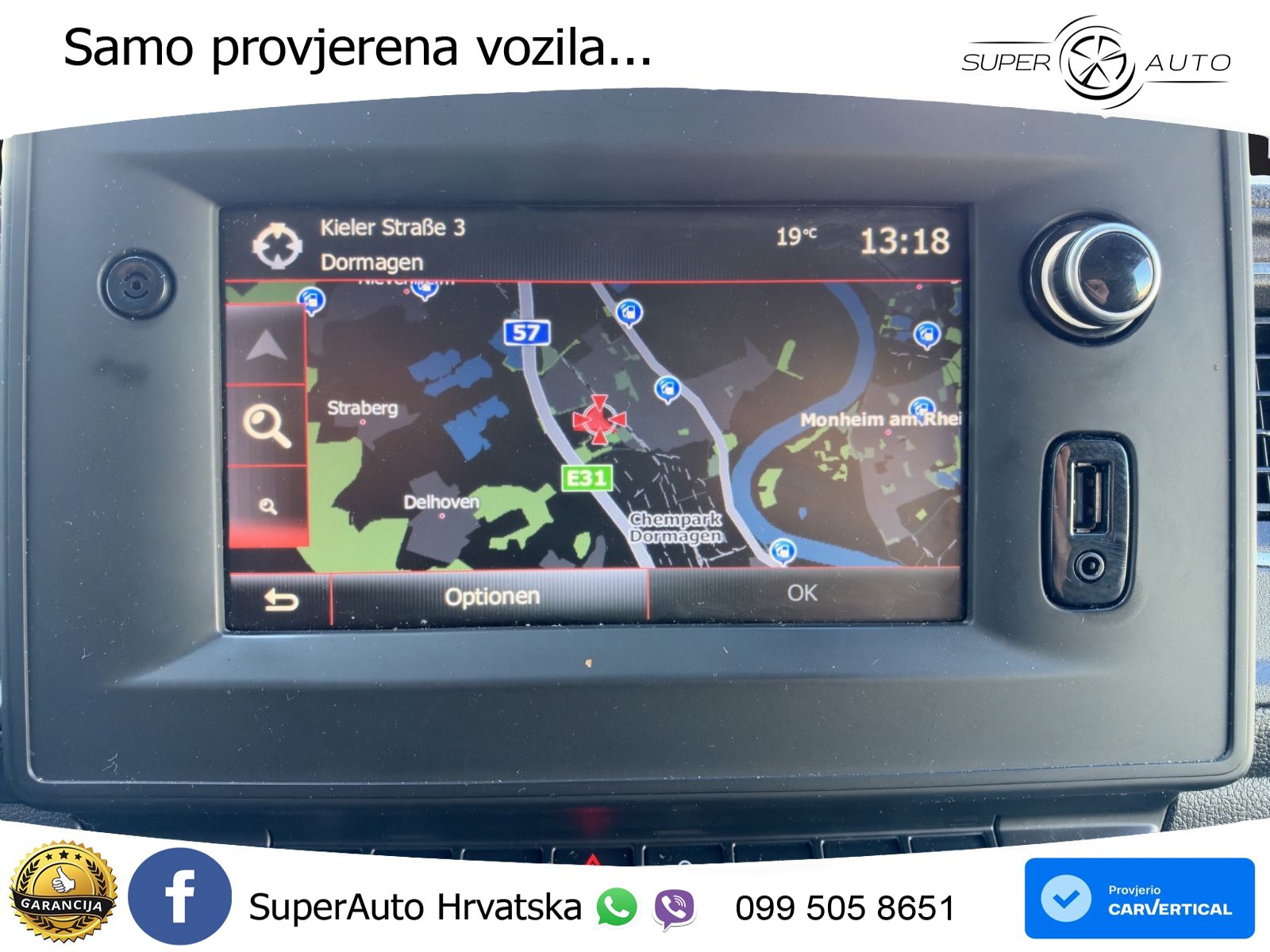 Renault Master Pritsche Plane AHK Klima NAVI 145 KS