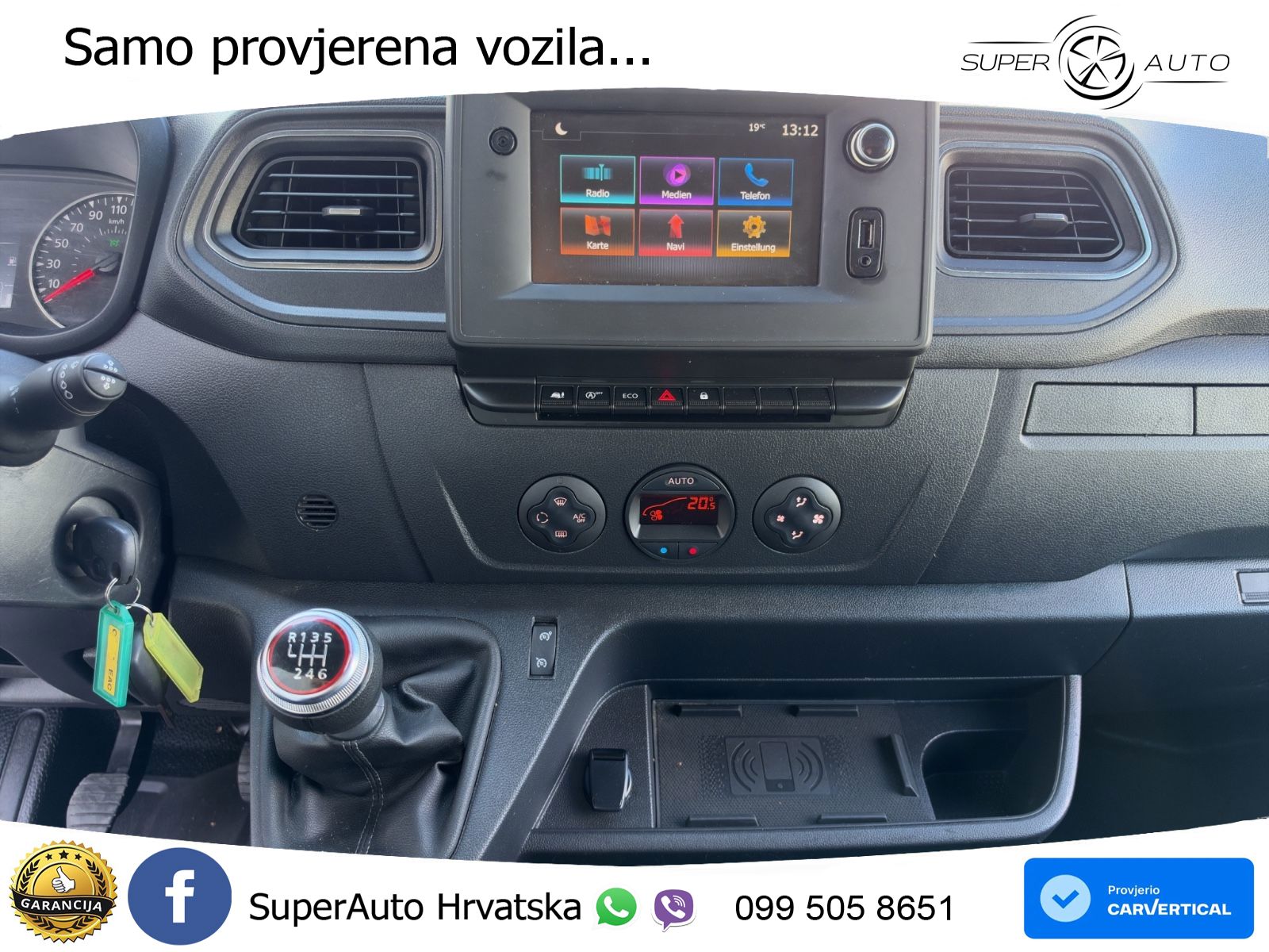 Renault Master Pritsche Plane AHK Klima NAVI 145 KS