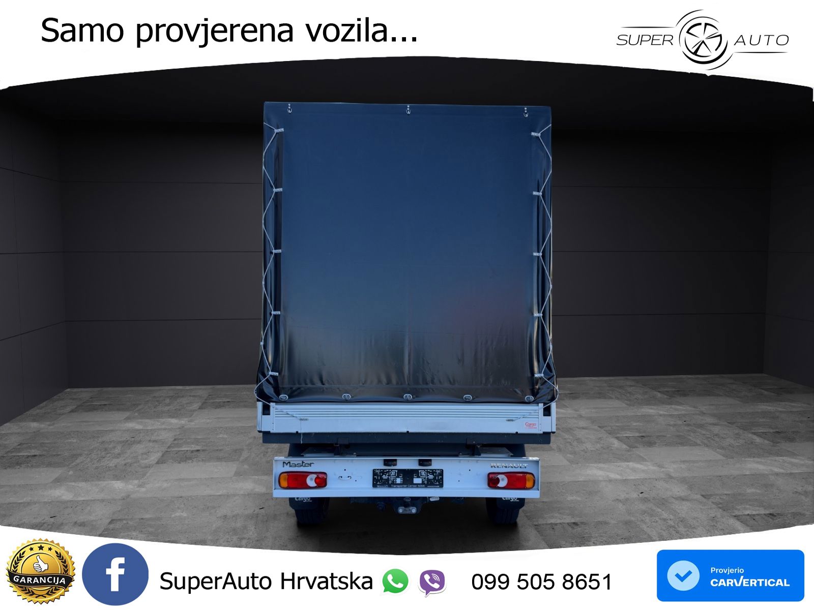 Renault Master Pritsche Plane AHK Klima NAVI 145 KS