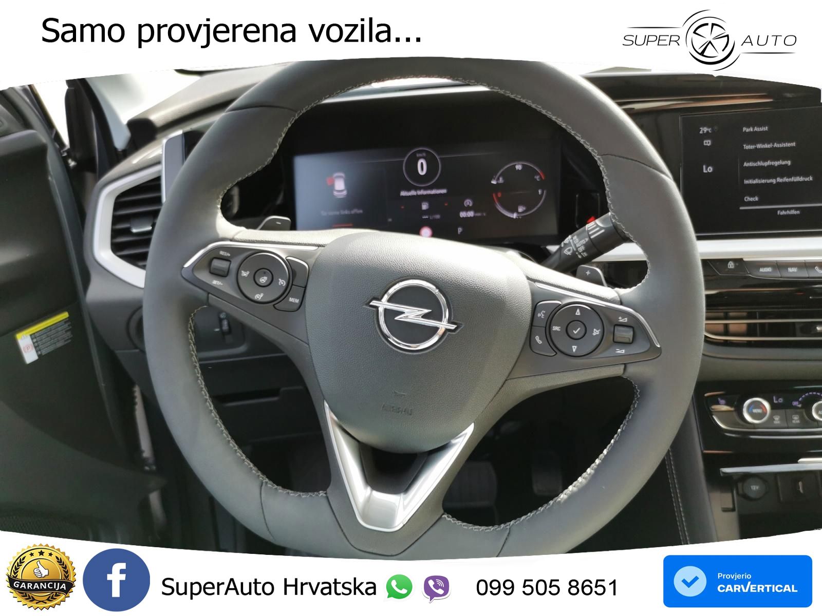Opel Grandland 1.2i Turbo (130 KS) Automatic GS LED+GR SJED+ACC