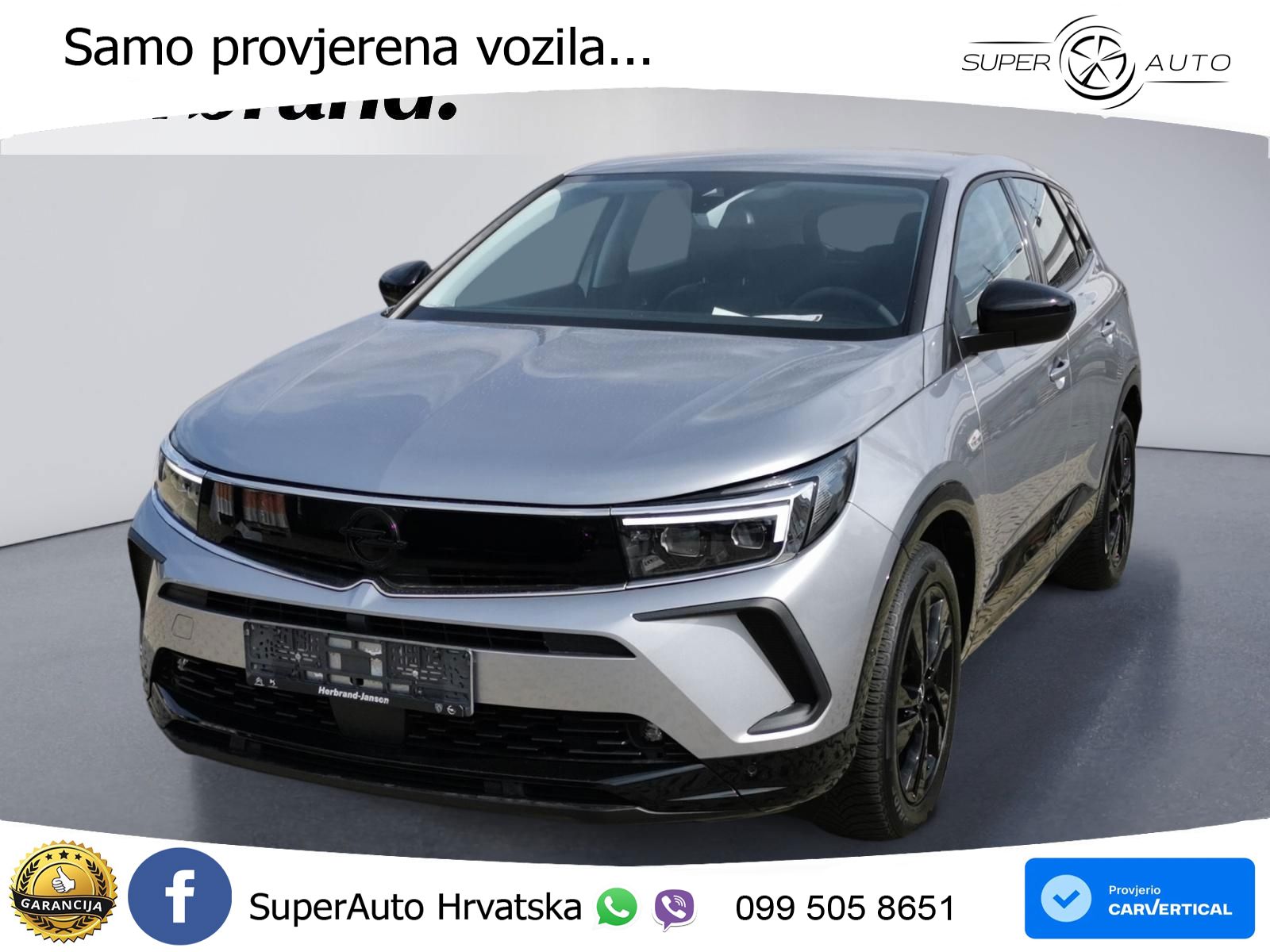 Opel Grandland 1.2i Turbo (130 KS) Automatic GS LED+GR SJED+ACC