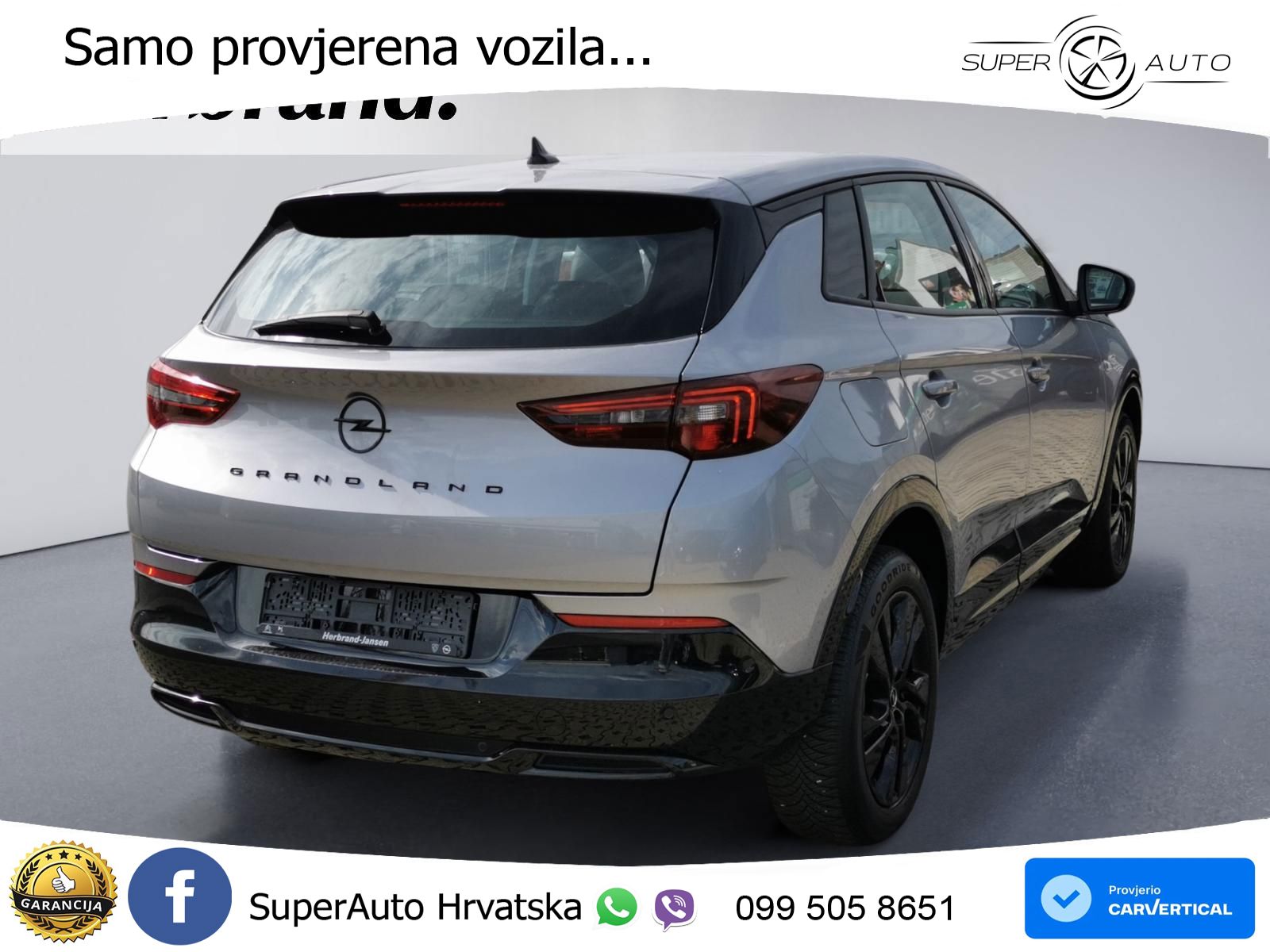 Opel Grandland 1.2i Turbo (130 KS) Automatic GS LED+GR SJED+ACC