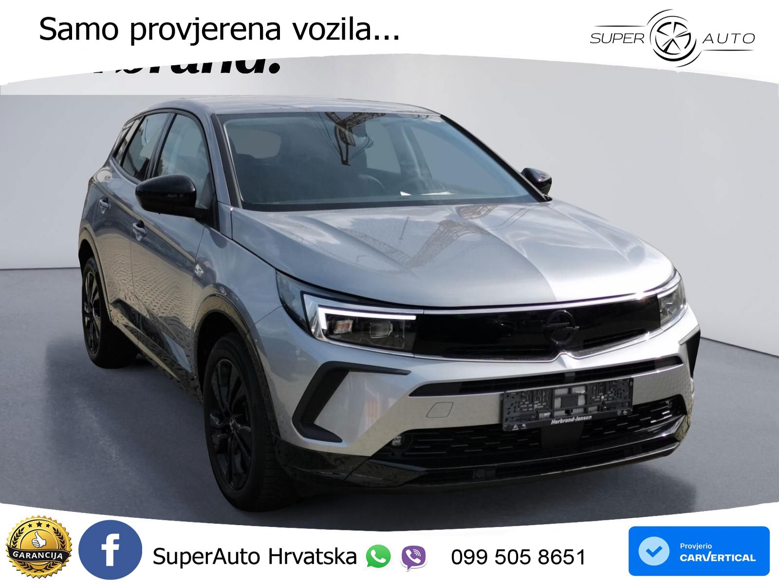 Opel Grandland 1.2i Turbo (130 KS) Automatic GS LED+GR SJED+ACC