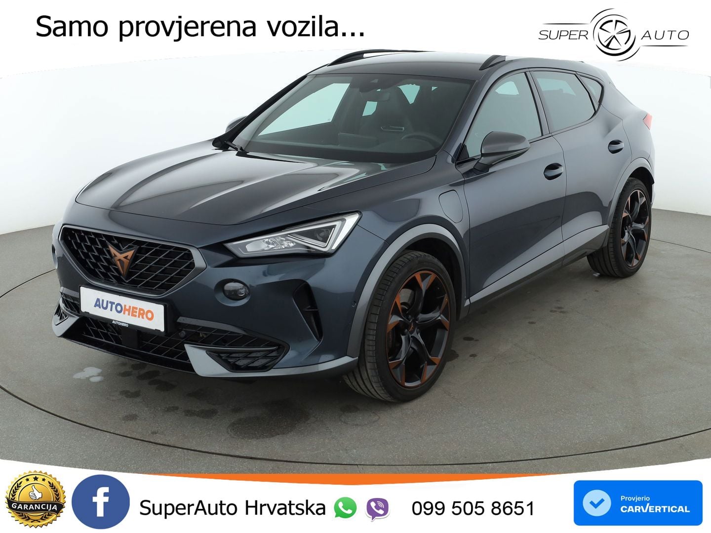 Cupra Formentor 1.4 TSI (245 KS) e-Hybrid DSG VZ LED+GR SJED+ACC