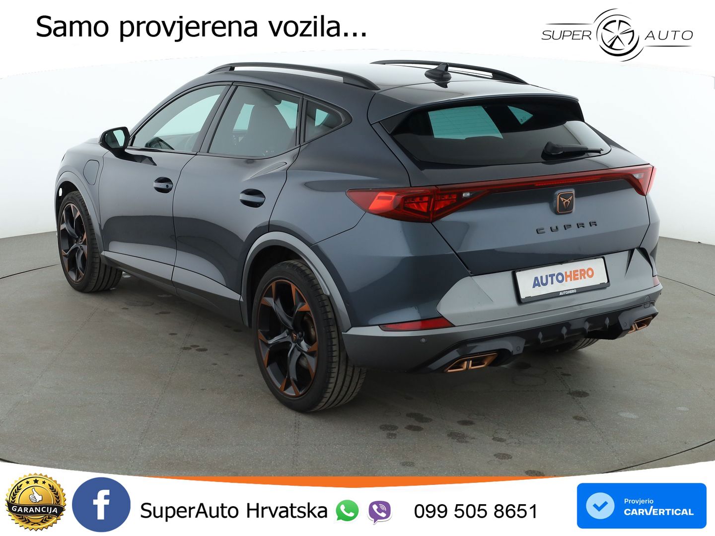 Cupra Formentor 1.4 TSI (245 KS) e-Hybrid DSG VZ LED+GR SJED+ACC