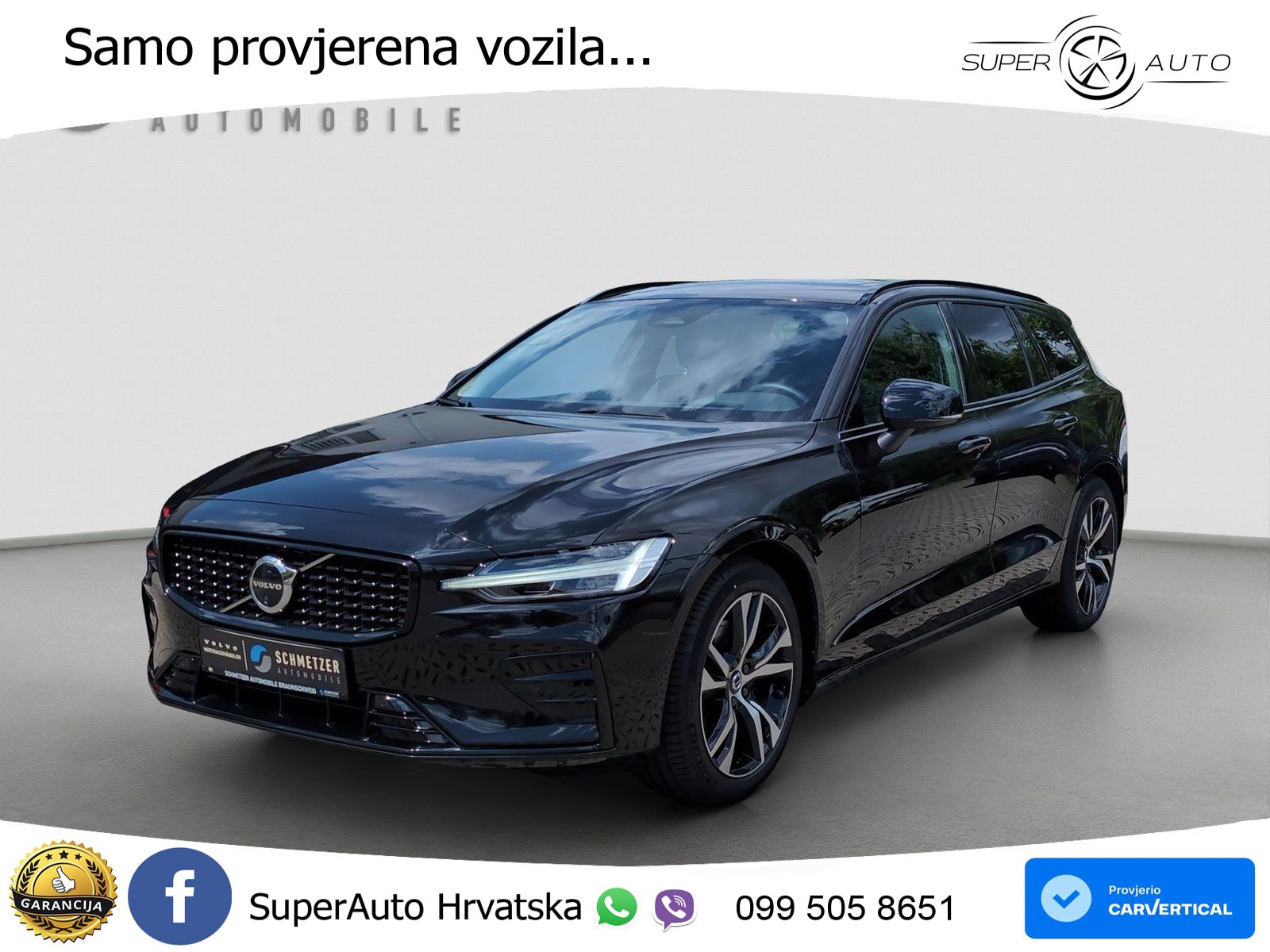 Volvo V60 2.0 B4 Benzin DCT ACC+HEAD+4xGR SJED+360+PANO