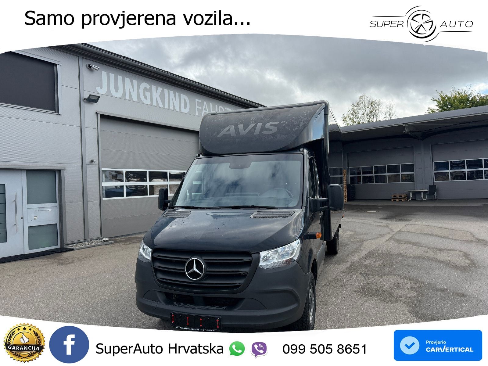 Mercedes-Benz Sprinter 317 CDI Maxi Koffer Klima LBW AHK 3.5t 170 KS