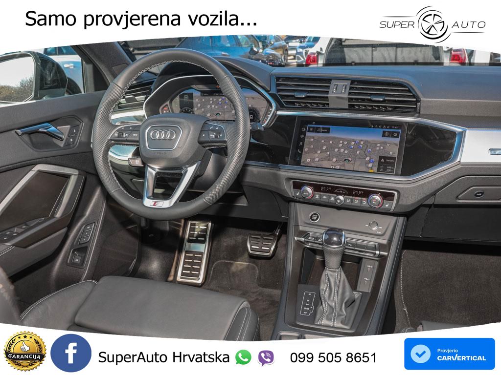 Audi Q3 45 TFSI (245 KS) quattro S tronic S line LED+GR SJED+ACC