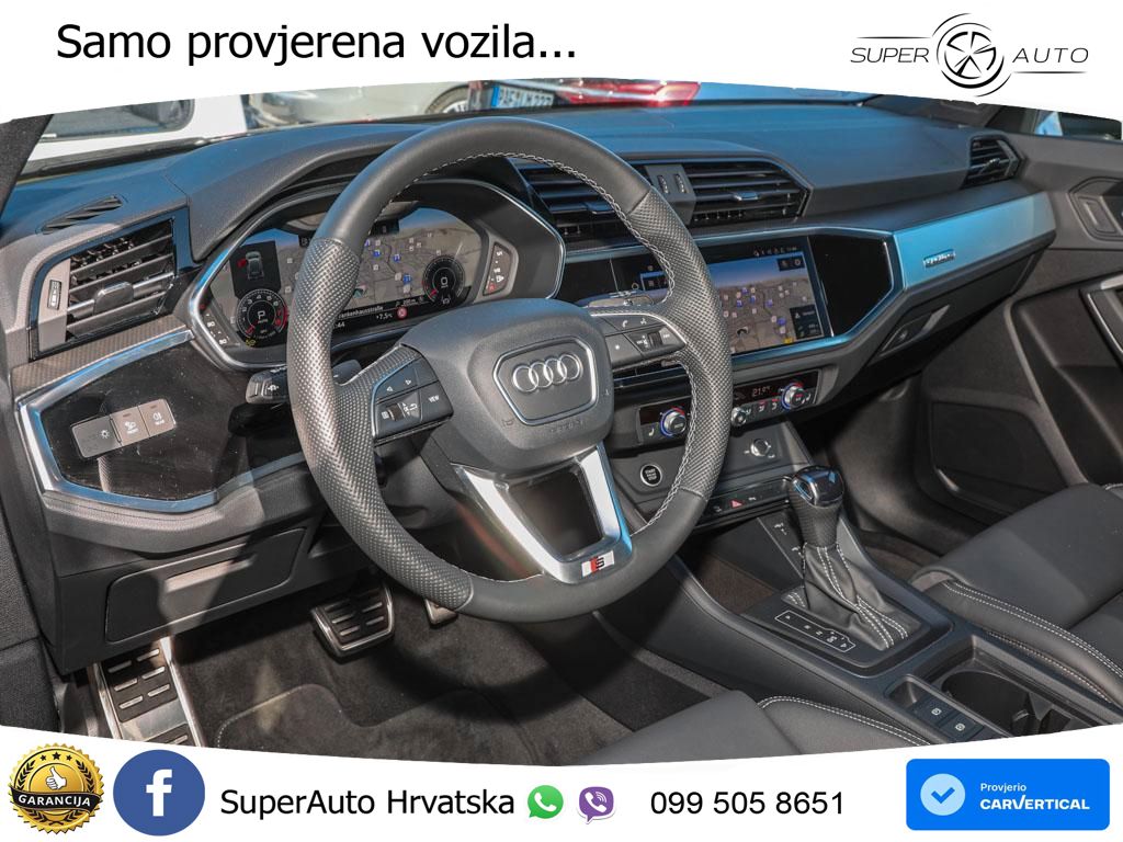 Audi Q3 45 TFSI (245 KS) quattro S tronic S line LED+GR SJED+ACC