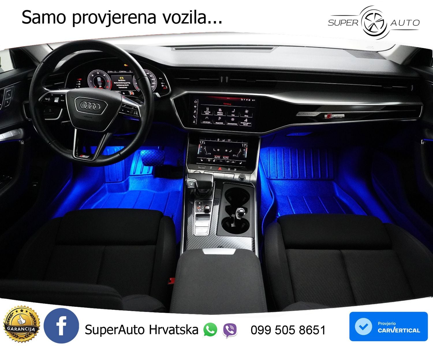 Audi A6 50 TDI V6 (286 KS) quattro tiptronic S line LED+GR SJED+ACC