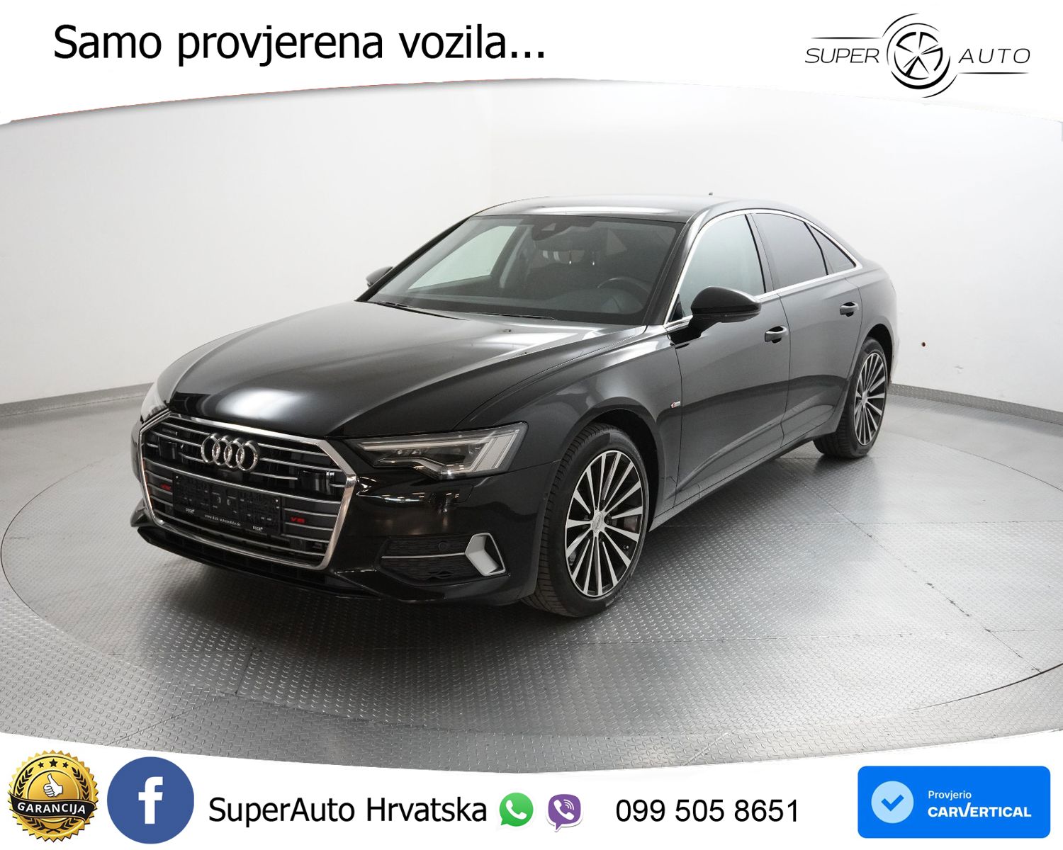 Audi A6 50 TDI V6 (286 KS) quattro tiptronic S line LED+GR SJED+ACC