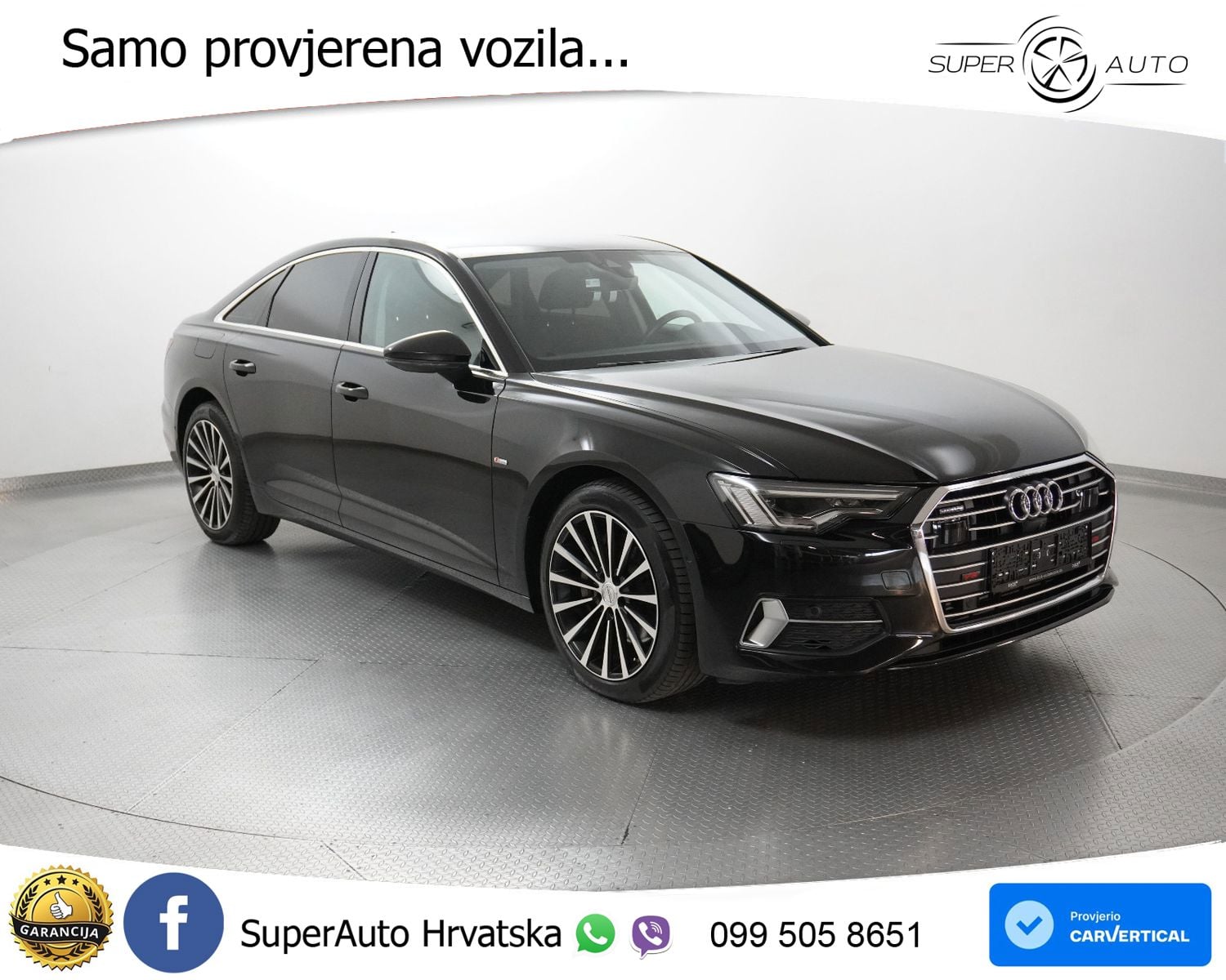 Audi A6 50 TDI V6 (286 KS) quattro tiptronic S line LED+GR SJED+ACC