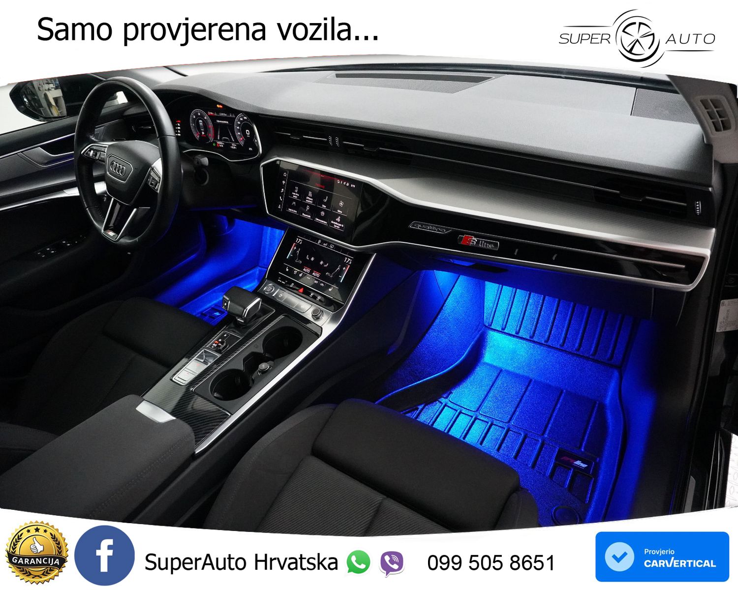 Audi A6 50 TDI V6 (286 KS) quattro tiptronic S line LED+GR SJED+ACC