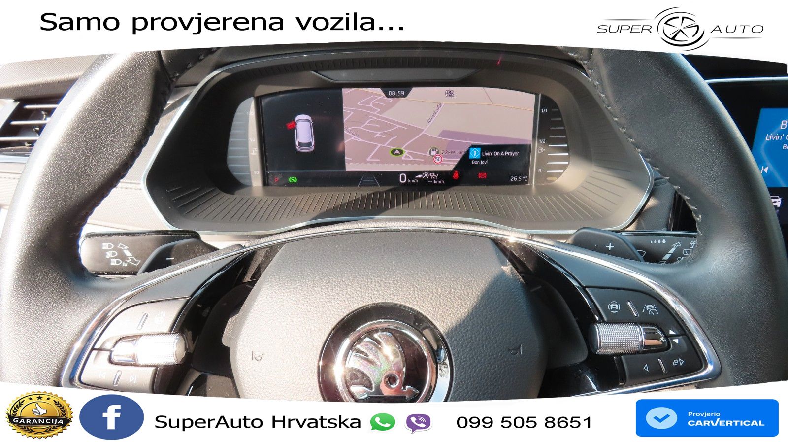 Škoda Octavia Combi 2.0 TDI (150 KS) DSG LED+GR SJED+ACC