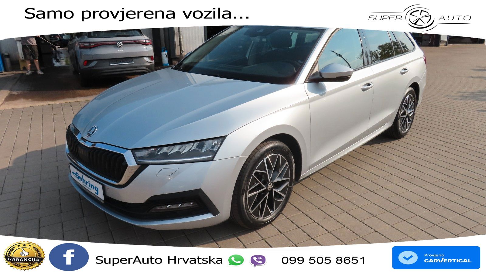 Škoda Octavia Combi 2.0 TDI (150 KS) DSG LED+GR SJED+ACC