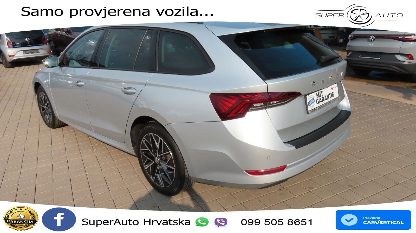 Škoda Octavia Combi 2.0 TDI (150 KS) DSG LED+GR SJED+ACC