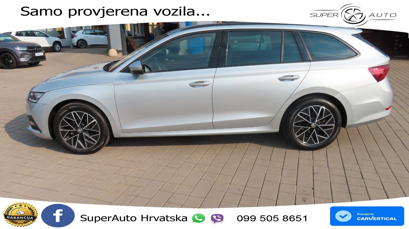 Škoda Octavia Combi 2.0 TDI (150 KS) DSG LED+GR SJED+ACC