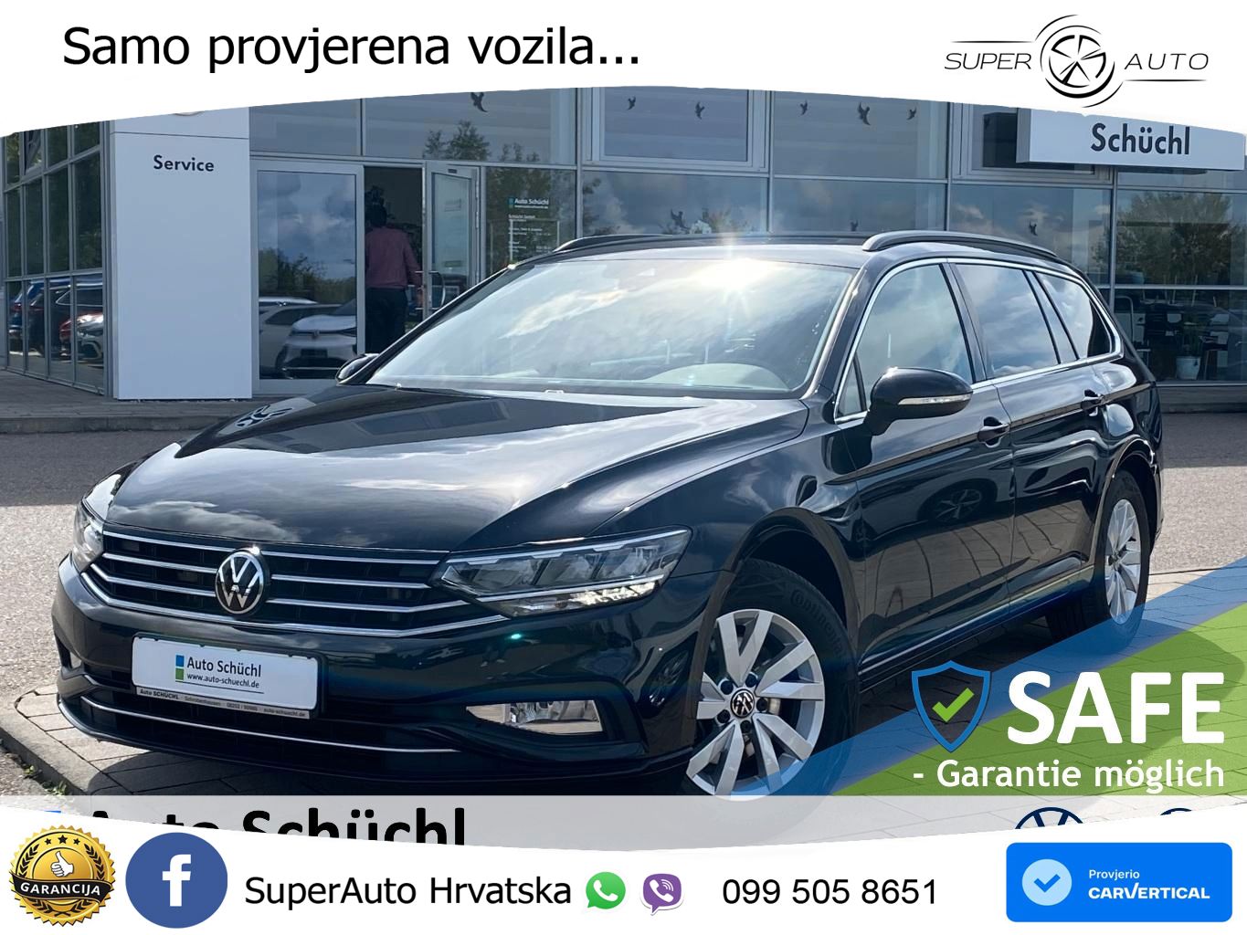 Volkswagen Passat Variant 2.0 TDI (150 KS) DSG Business LED+GR SJED+ACC