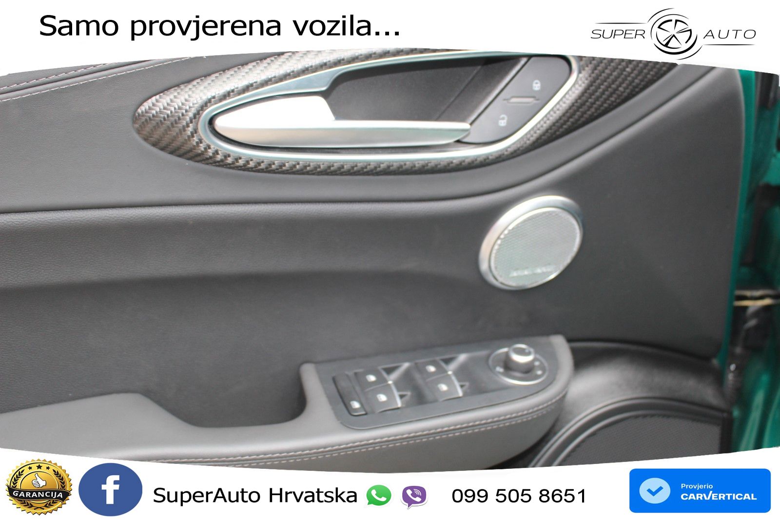 Alfa Romeo Giulia Quadrifoglio 2.9 V6 Bi-Turbo (520 KS) Automatic LED+GR SJED+ACC
