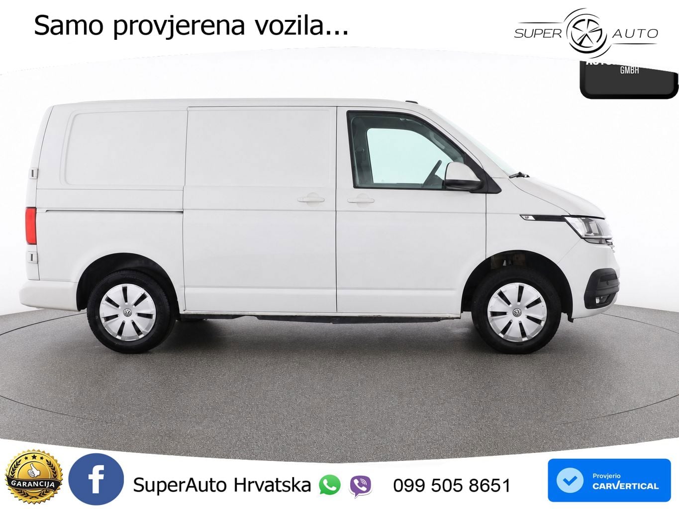 Volkswagen T6 Transporter T6.1 2.0 TDI KASTEN 3 SITZE,KLIMA 150 KS