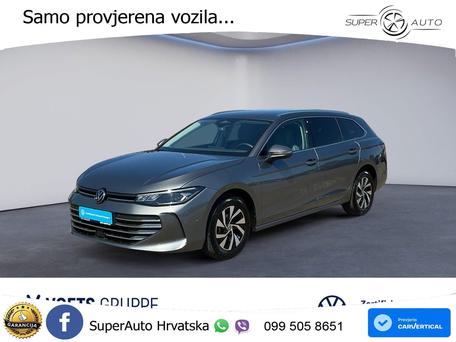 Volkswagen Passat Variant 1.5 eTSI (150 KS) DSG Business LED+GR SJED+ACC