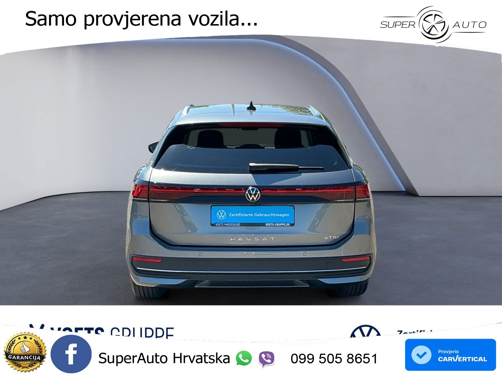 Volkswagen Passat Variant 1.5 eTSI (150 KS) DSG Business LED+GR SJED+ACC