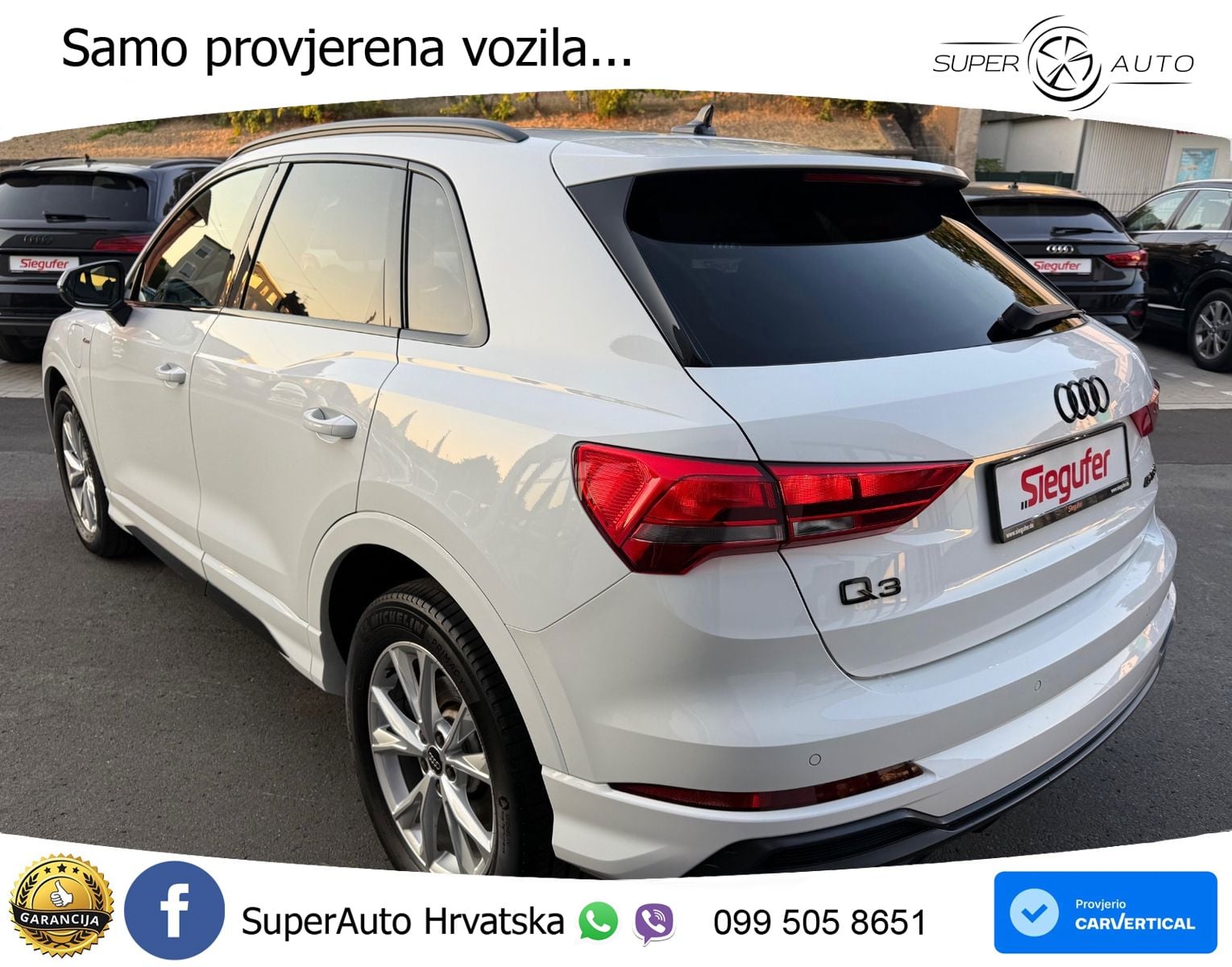Audi Q3 45 TFSIe (245 KS) S tronic S line