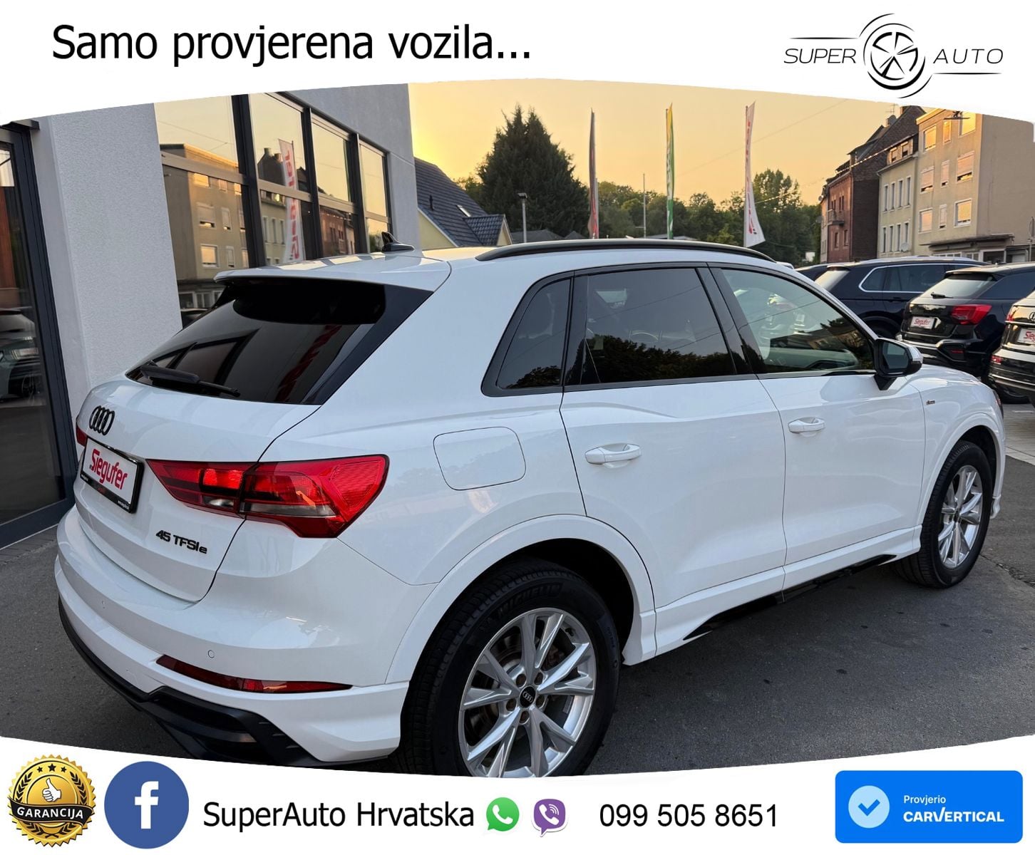 Audi Q3 45 TFSIe (245 KS) S tronic S line