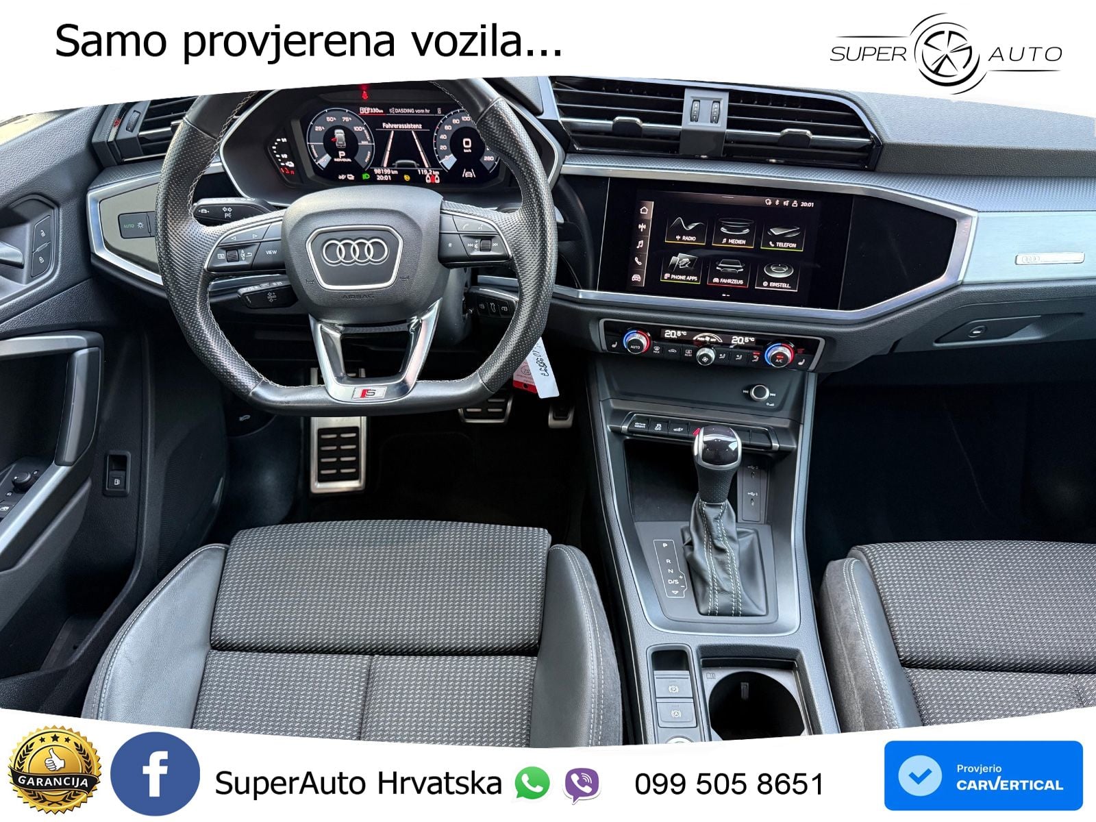 Audi Q3 45 TFSIe (245 KS) S tronic S line