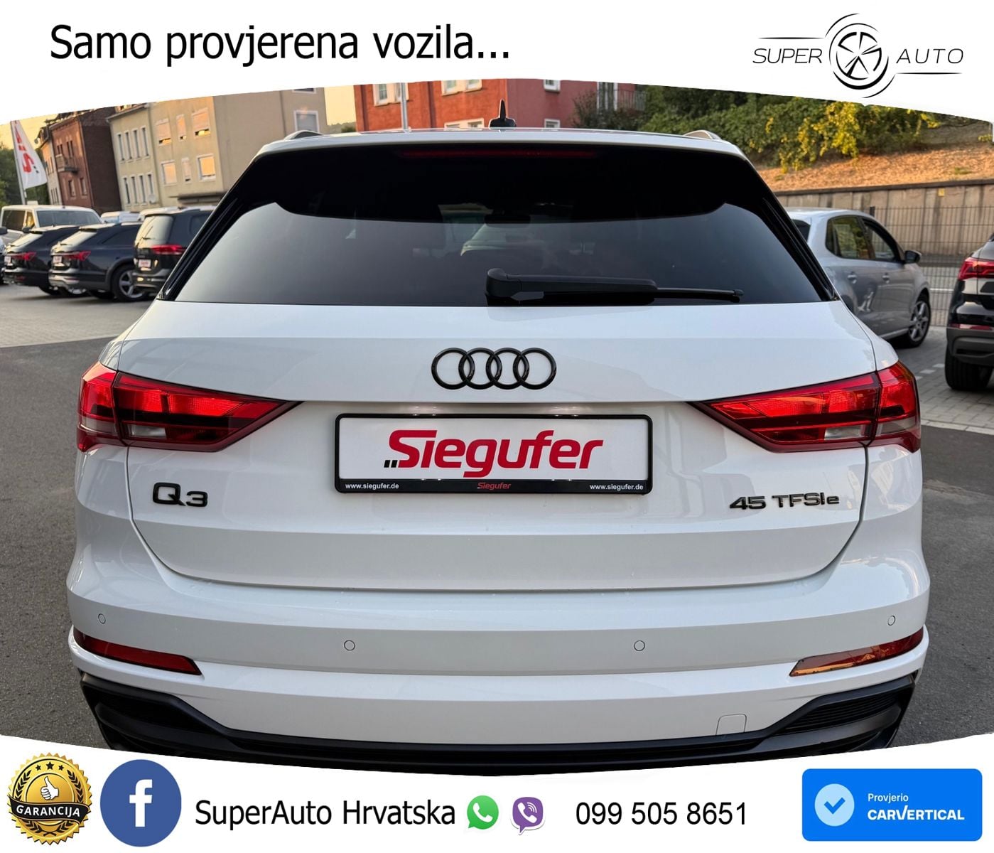 Audi Q3 45 TFSIe (245 KS) S tronic S line