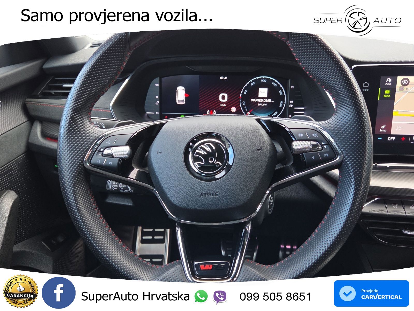 Škoda Octavia Combi RS 2.0 TDI (200 KS) DSG LED+GR SJED+ACC