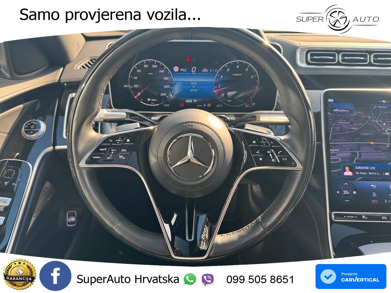 Mercedes S 450 (381 KS) EQ Boost 4MATIC 9G-TRONIC AMG ACC+HEAD+4xGR SJED+360+PANO