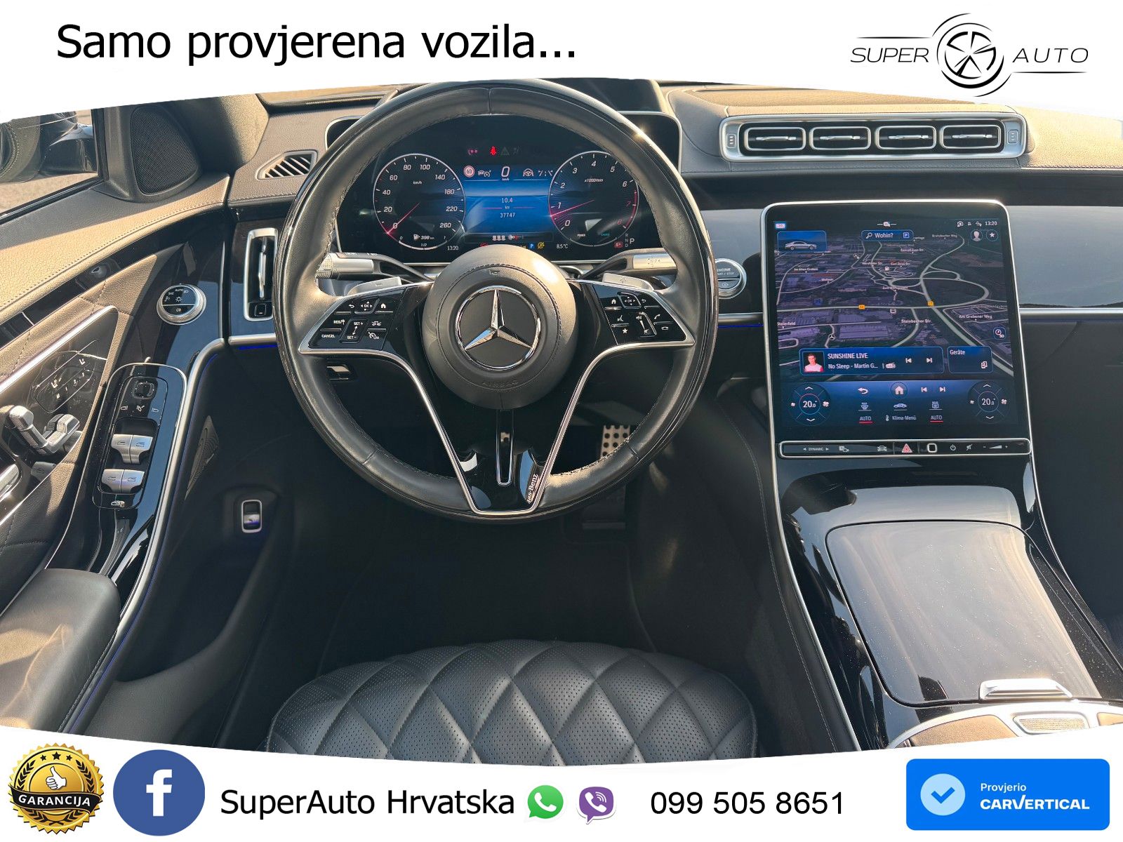Mercedes S 450 (381 KS) EQ Boost 4MATIC 9G-TRONIC AMG ACC+HEAD+4xGR SJED+360+PANO