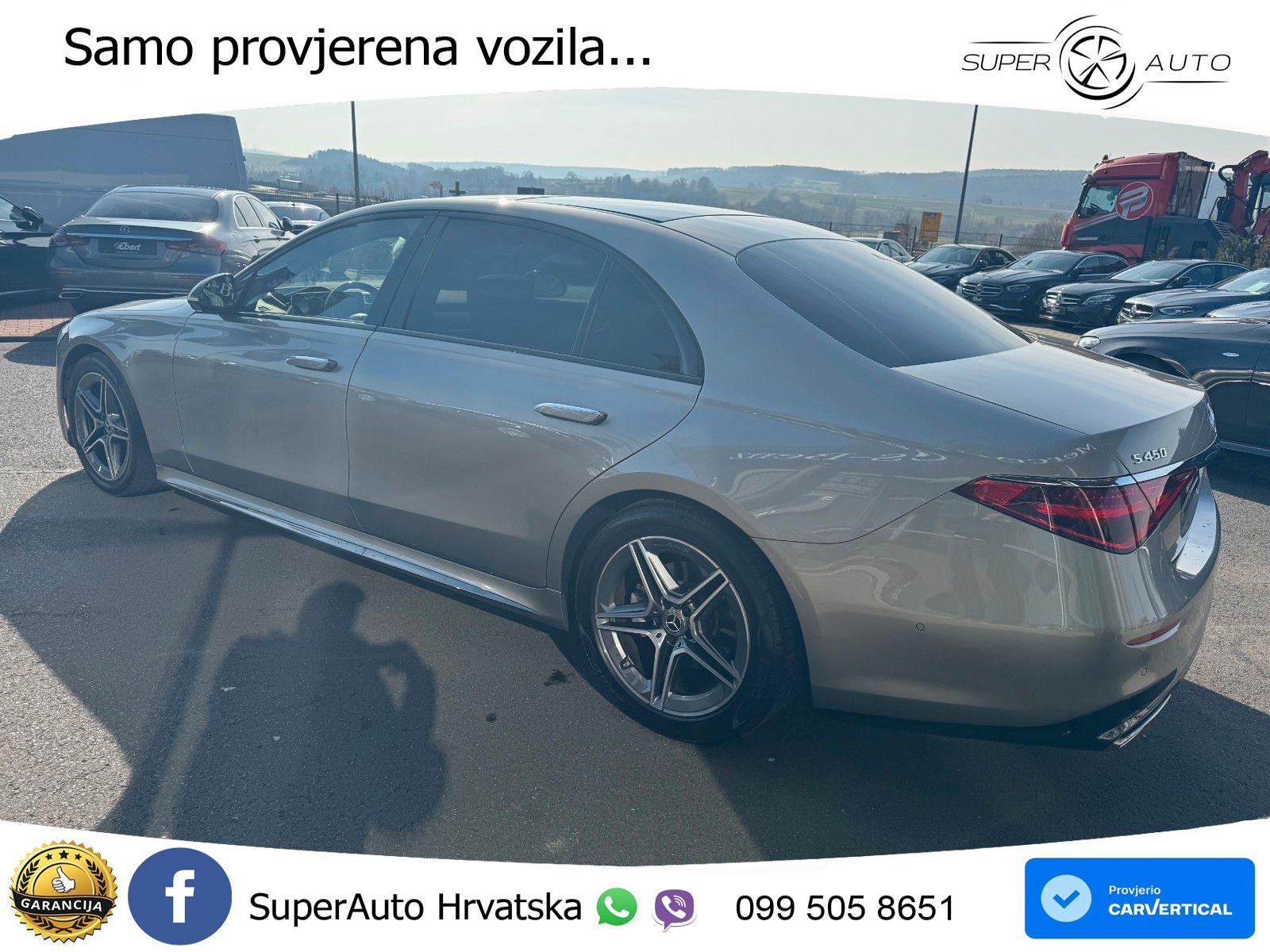 Mercedes S 450 (381 KS) EQ Boost 4MATIC 9G-TRONIC AMG ACC+HEAD+4xGR SJED+360+PANO