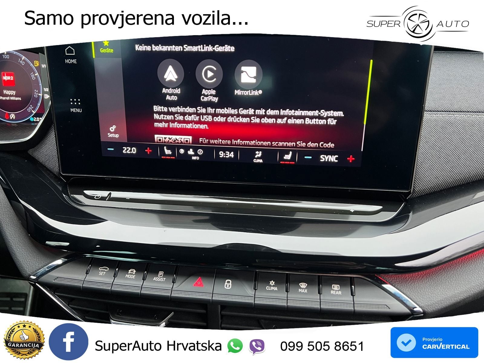 Škoda Octavia Combi 2.0 TSI (190 KS) 4x4 DSG SportLine LED+GR SJED+ACC