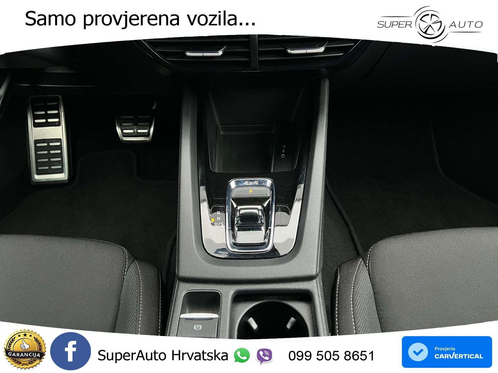 Škoda Octavia Combi 2.0 TSI (190 KS) 4x4 DSG SportLine LED+GR SJED+ACC